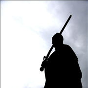 Picture Of Medieval Warrior With Sword