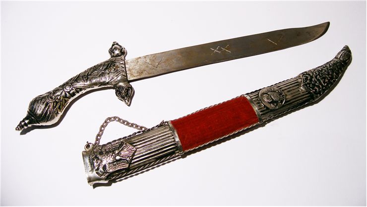 Picture Of Old Sword Knife