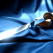 Picture Of Sword Blue Background