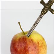 Picture Of Sword In Apple