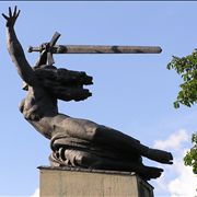 Picture Of Sword On Nike Monument