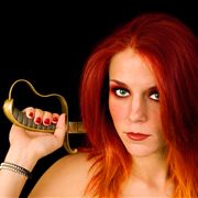 Picture Of Woman With Sword